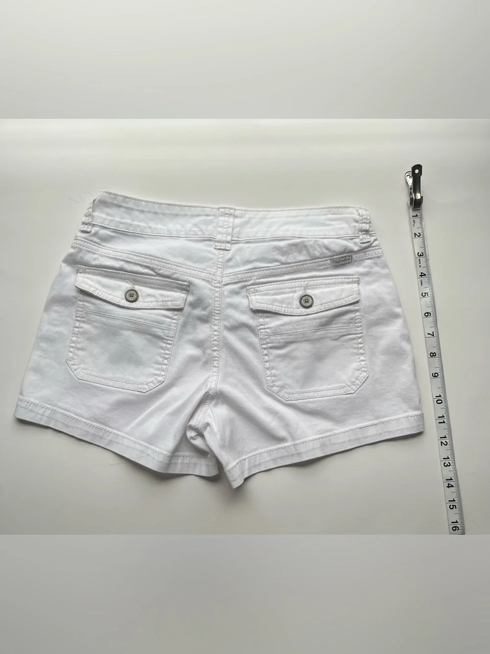 UNIONBAY White Women's Denim Short Shorts